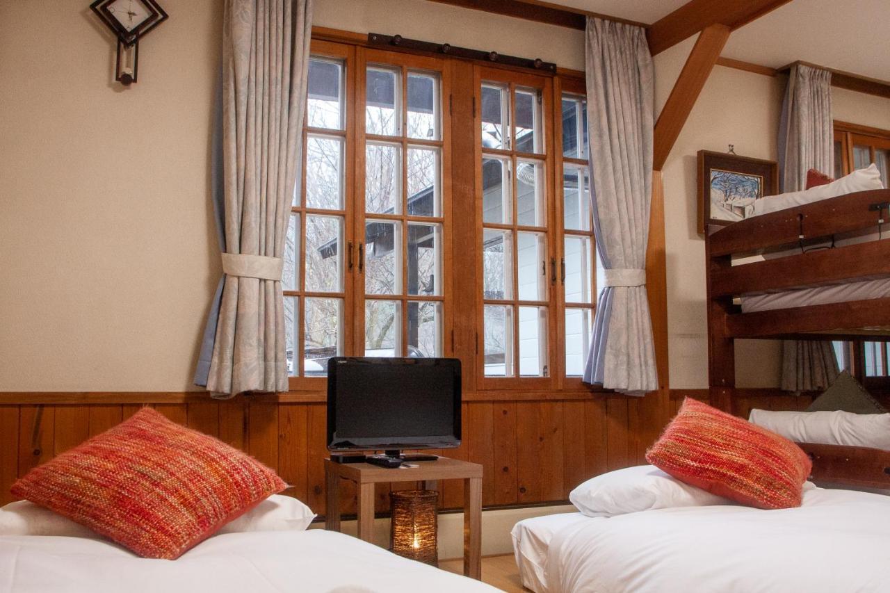 Kizuna Lodge & Bbq Centre Hakuba Zewnętrze zdjęcie