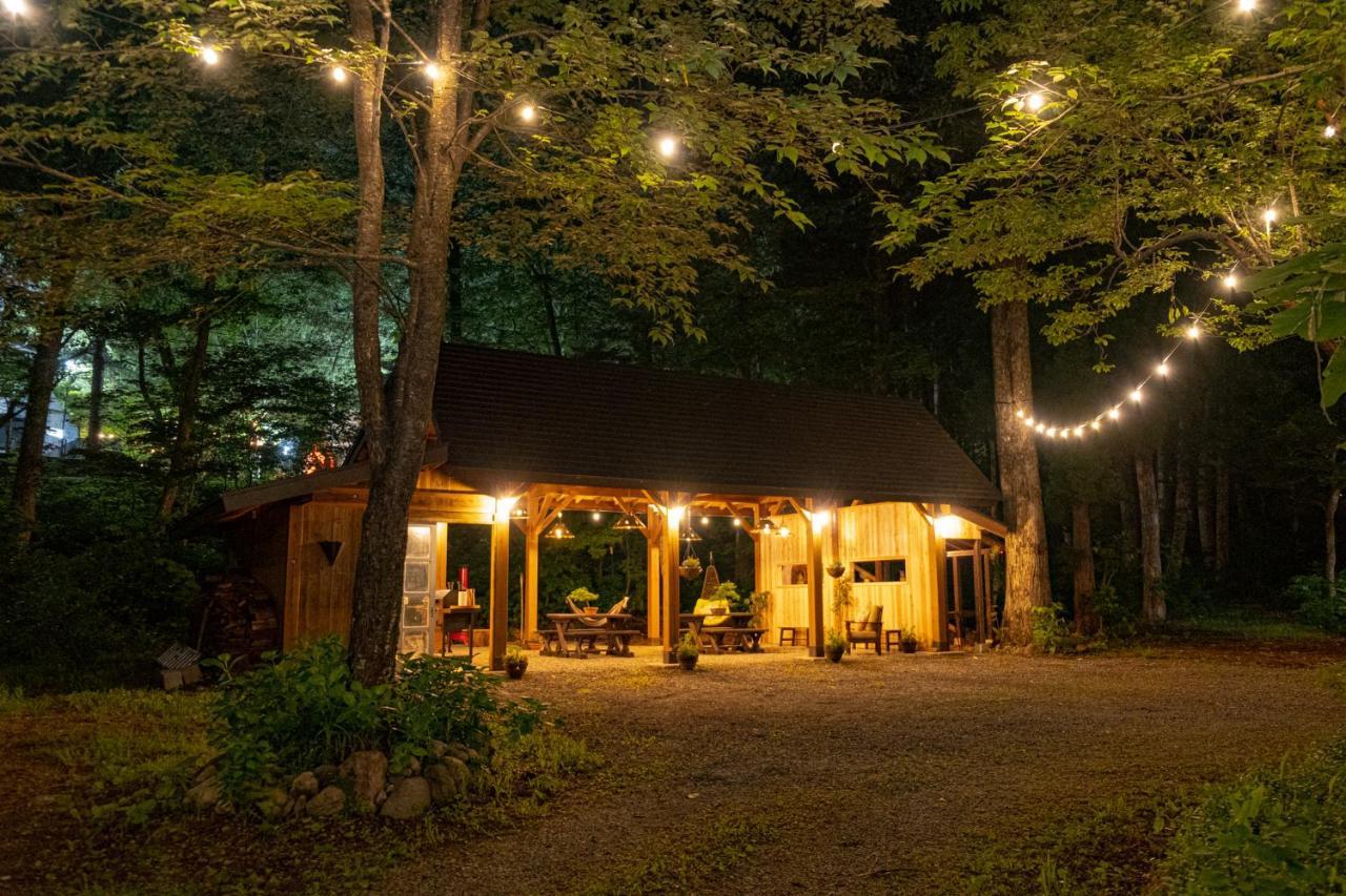 Kizuna Lodge & Bbq Centre Hakuba Zewnętrze zdjęcie