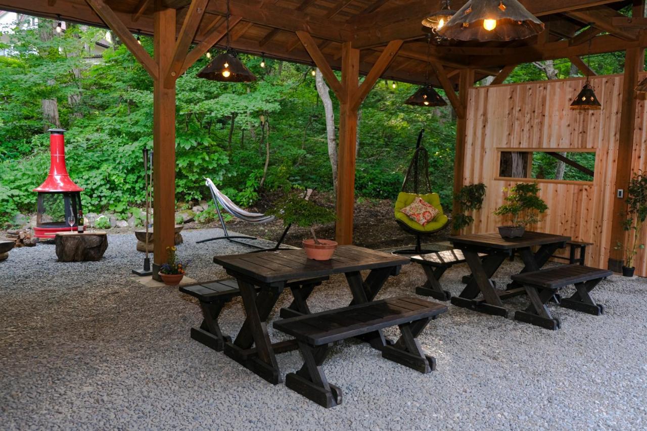 Kizuna Lodge & Bbq Centre Hakuba Zewnętrze zdjęcie
